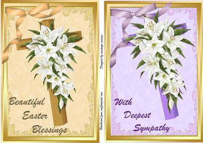 One Sympathy and One Easter Topper 