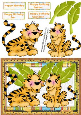 Lovely Tigers of the Forest