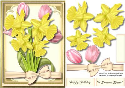 Beautiful Dafodills and Tulips 