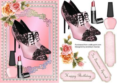 Lovely Shoes and Makeup for Someone Special 