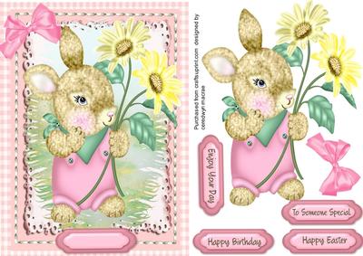 Lovelylarena Lamb with Flowers 