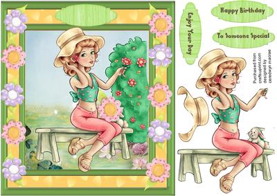 Lovely Spring Time Girl