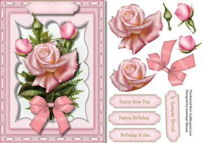 Lovely Roses in Kadare Frame 
