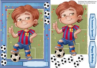 Lovely Little Football Champion 
