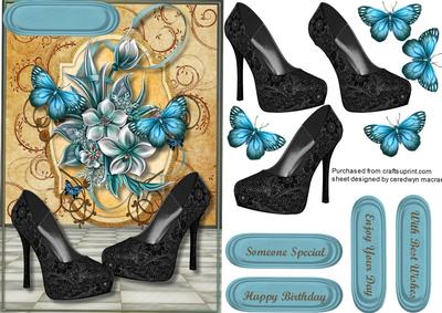 Lovely Shoes and Butterflys