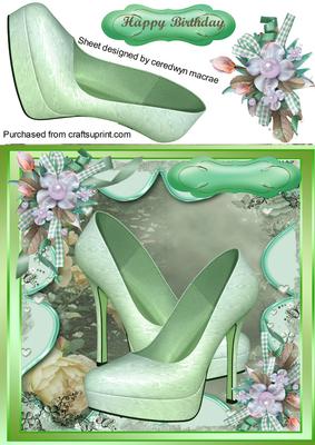 Lovely Mint Green Shoes for Someone Special