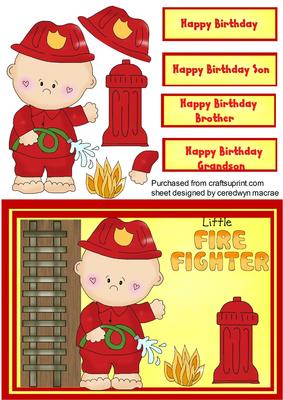 My Boy the Little Fire Fighter
