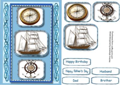 Male Birthday Wishes Sailing 