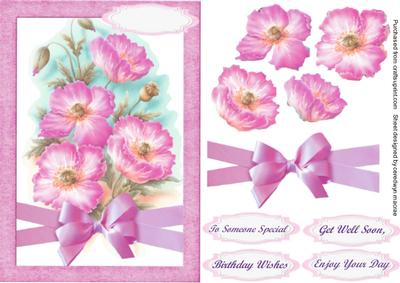 Lovely Cerise Poppies 