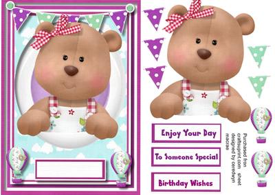 Lovely Little Birthday Bear 