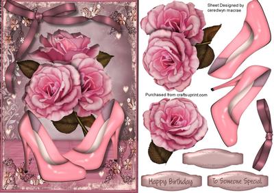 Lovely Roses and Pink Shoes 