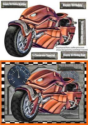 A Bikers Pride and Joy ( Burned Orange )