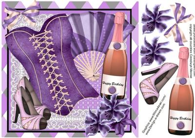 Bask, Shoes and Pink Champagne