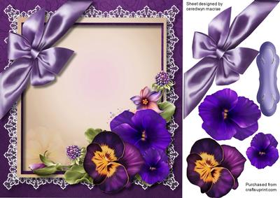 Beautiful Pansts and Summer Fruits 