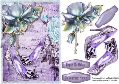 Lovely Lilac Shoes on Sheet Music
