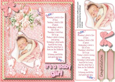 Baby Congratulations It's a Girl