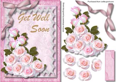 Lovely Get Well Soon Card 