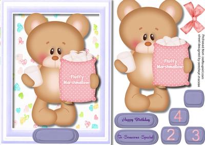 Lovely Little Marshmallow Bear