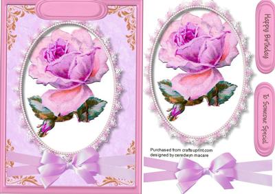 Lovely Soft Lilac Rose 