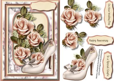 Congratulations Wedding or Anniversary Card 
