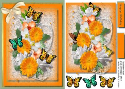 Beautiful Bright Spring Flowers 