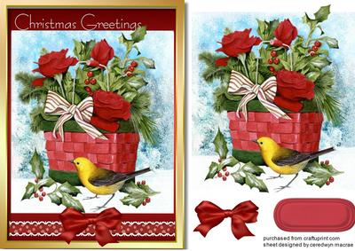 Lovely Christmas Basket of Joy 