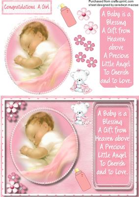 A Little Sweet Baby Girl 
