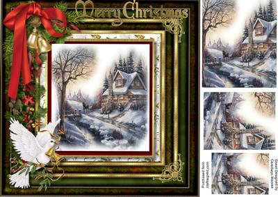 Lovely 8x8 Christmas Wishes 