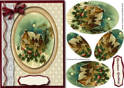 Lovely Pyramid Christmas Scene 