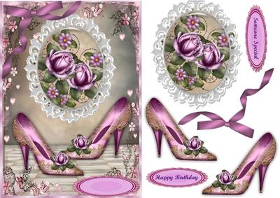 Beautiful Princes Roses and Shoes 