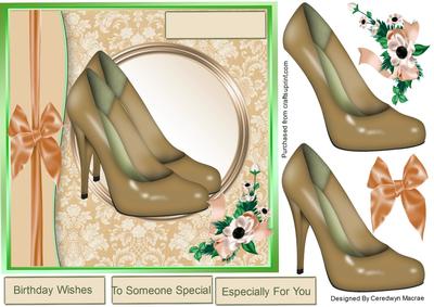 Lovely Buff Green Shoes