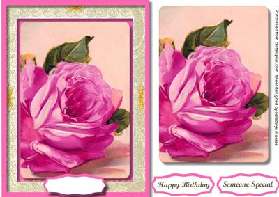 Beautiful Cerise Rose 