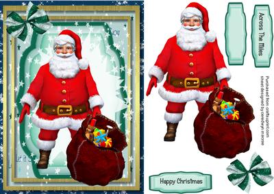 Santa with His Sack of Toys