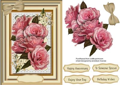 Beautiful Roses and Baby's Breath 