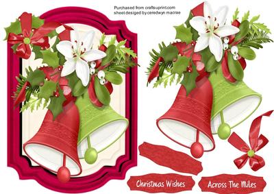 The Peel of Christmas Bells in Red 