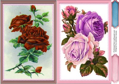 Two Lovely Roses Toppers