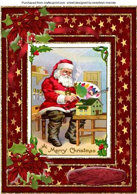 A4 Santa at the Workshop 