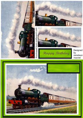 The Northbound Steam Train , Pyramid