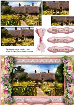 Beautiful Roses Cottage in Pyramid 