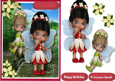 Lovely Little Fairy Fra's in the Meadow
