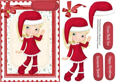 Litte Anabell the Christmas Girl 