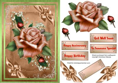 Beautiful Roses and Babys Breath