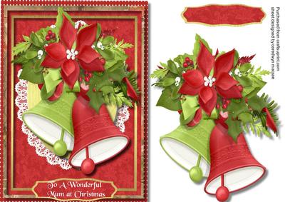 A5 to a Wonderful Mum at Christmas