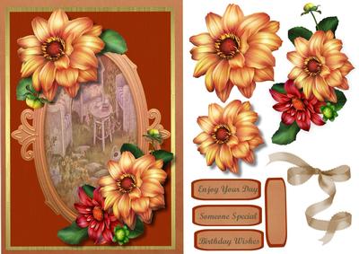 Beautiful Lifes Pleasures Dahlias 