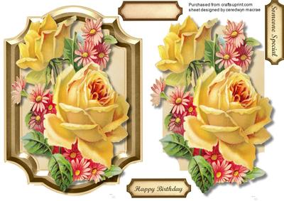 Beautiful Yellow Roses and Daisys, 