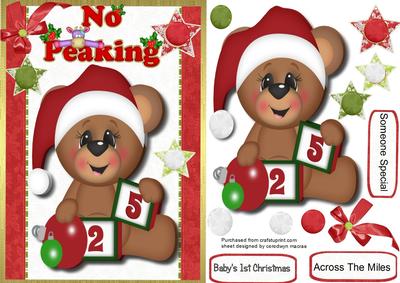 No Peeking Baby's 1st Christmas