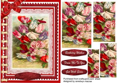 Lovely Book of Sweet Peas 
