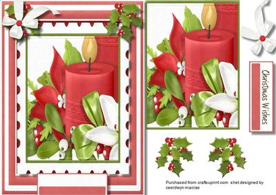 Lovely Candle Card 