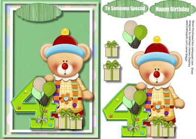 Little Teddys 4th Birthday