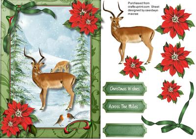 Lovely Winter Stags